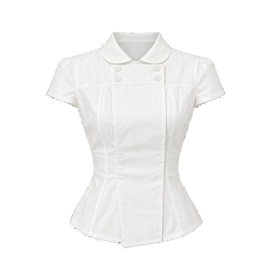 Colette Sculpted Collar Shirt