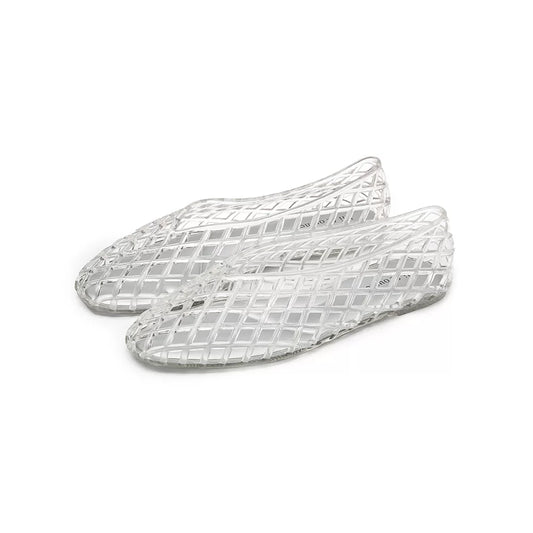 Elle | Crystal Jelly Ballet Flats