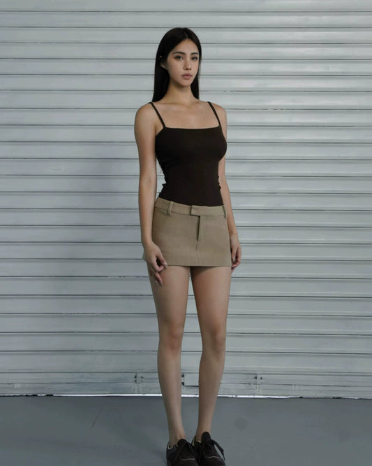 Elle | Classic Ribbed Cami Tank