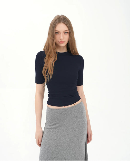Elle | Essential Mid Sleeve Tee