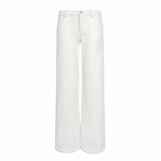 Elle | Low-Rise Wide Leg Jeans