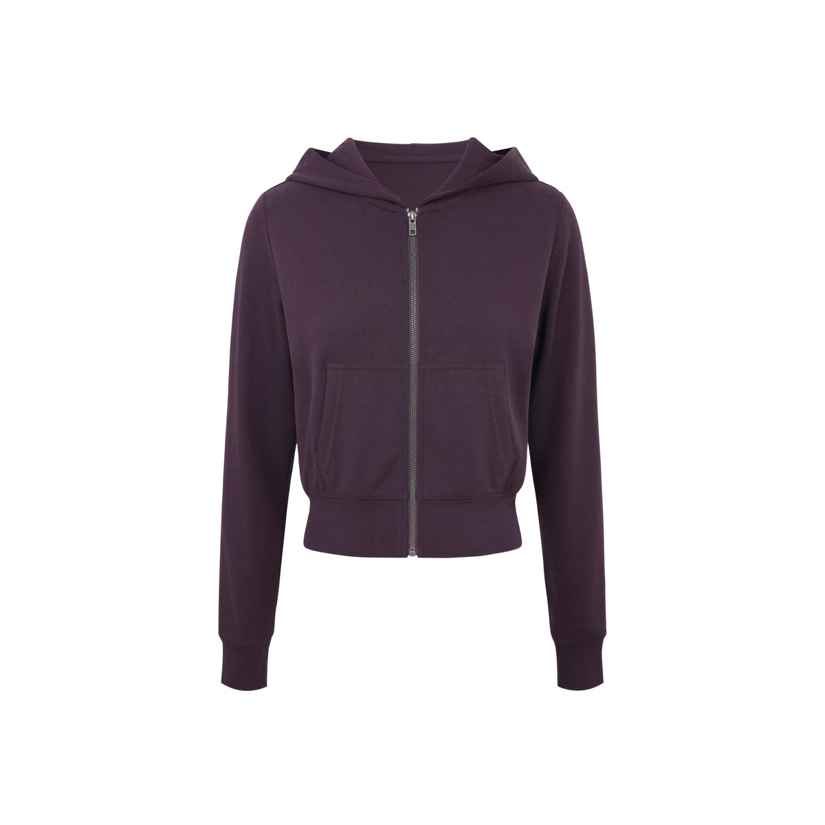 Everyday | Cropped Zip-Up Hoodie