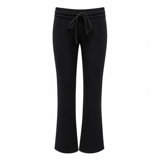 Gymwithelle | Low-Rise Cropped Flare Pants