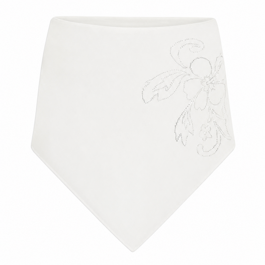 Elle | Hibiscus Flower Knit Swim Set