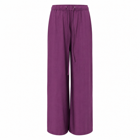 Elle | Lumi Drawstring Wide Leg Pants