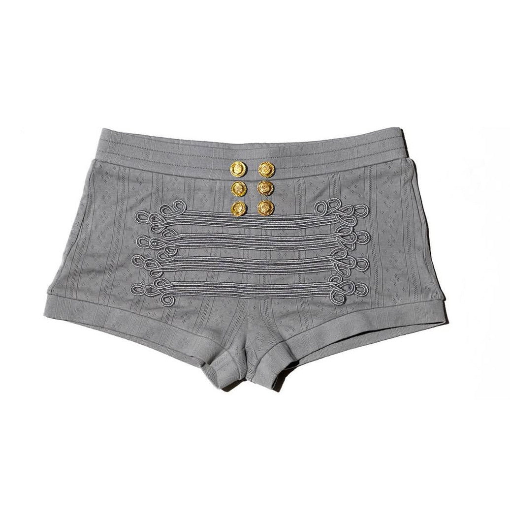 Elle | Marching Band Knit Polo & Shorts Set