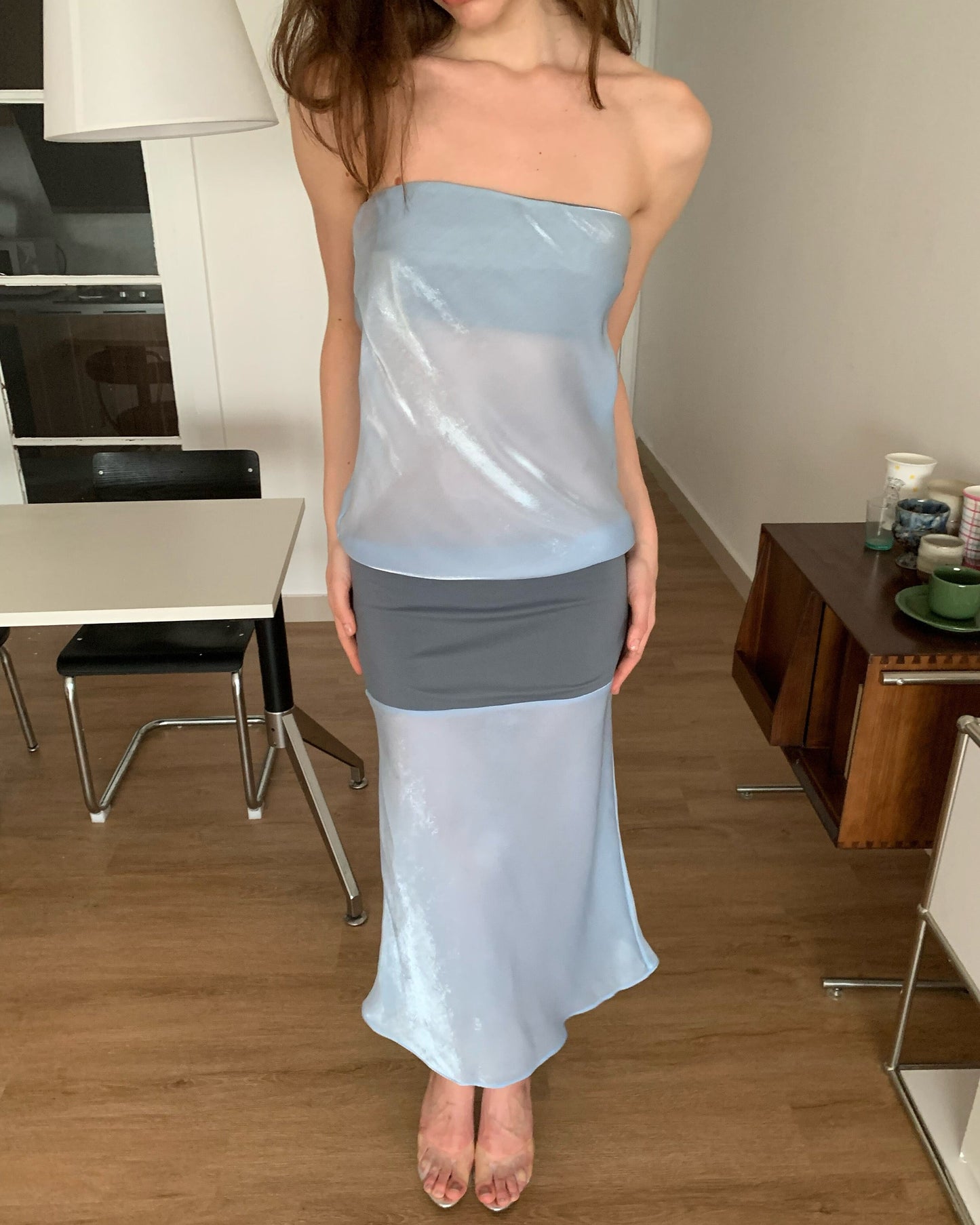 SOFTROZEE | The Melt Panel Dress