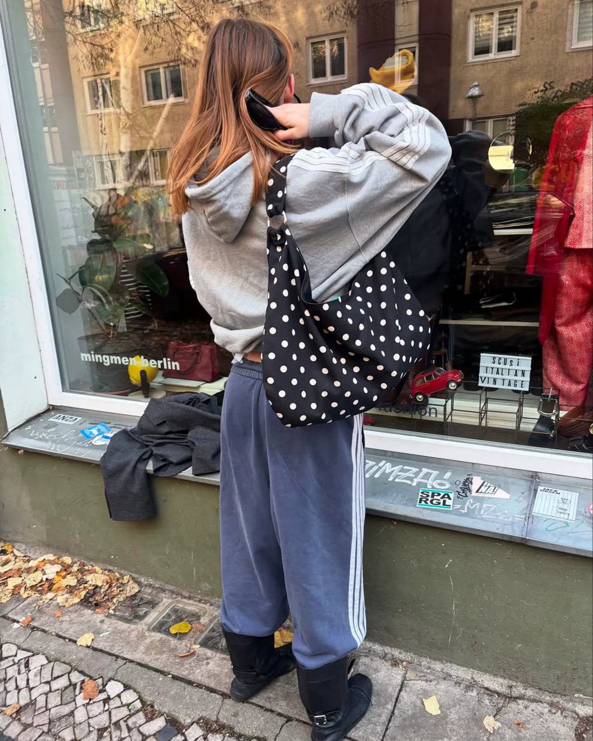 Mila Washed Stripe Track Pants
