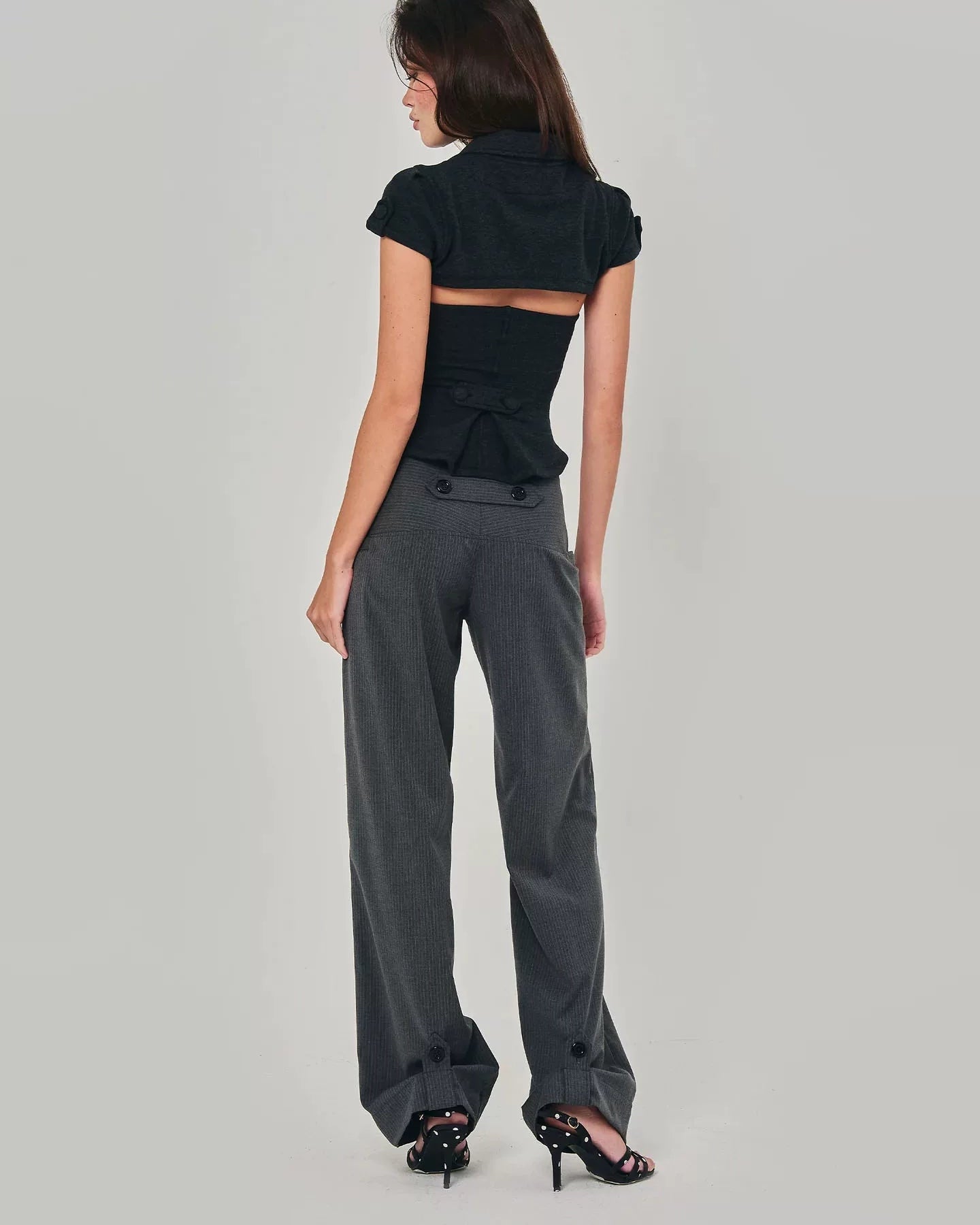 IMSORRY | Noa Pinstripe Pants