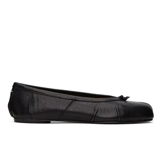 Noa Split-Toe Leather Ballet Flats