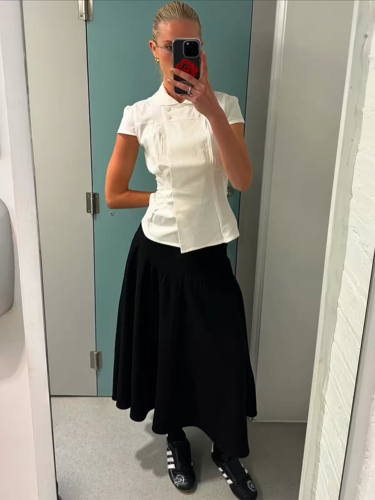 Elle Curate | Éloise Tailored Short Sleeve Top