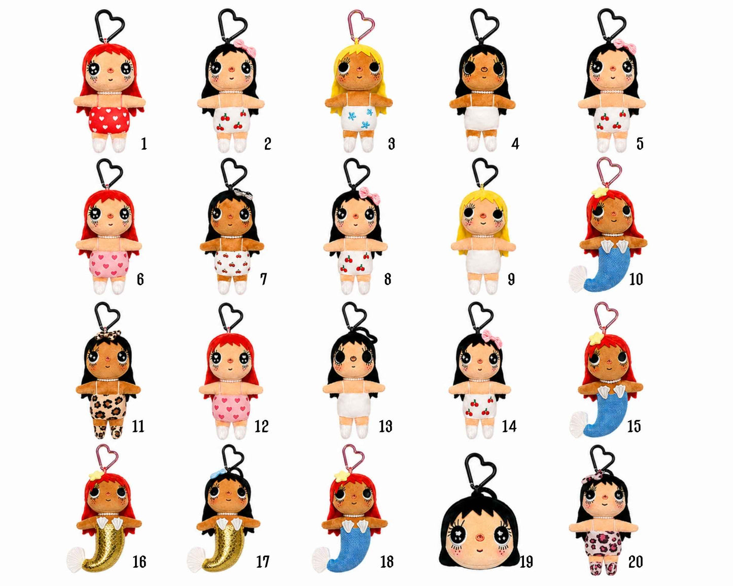 Yuy XiaoYu | Plush Pendant/Keychain Charm Collection