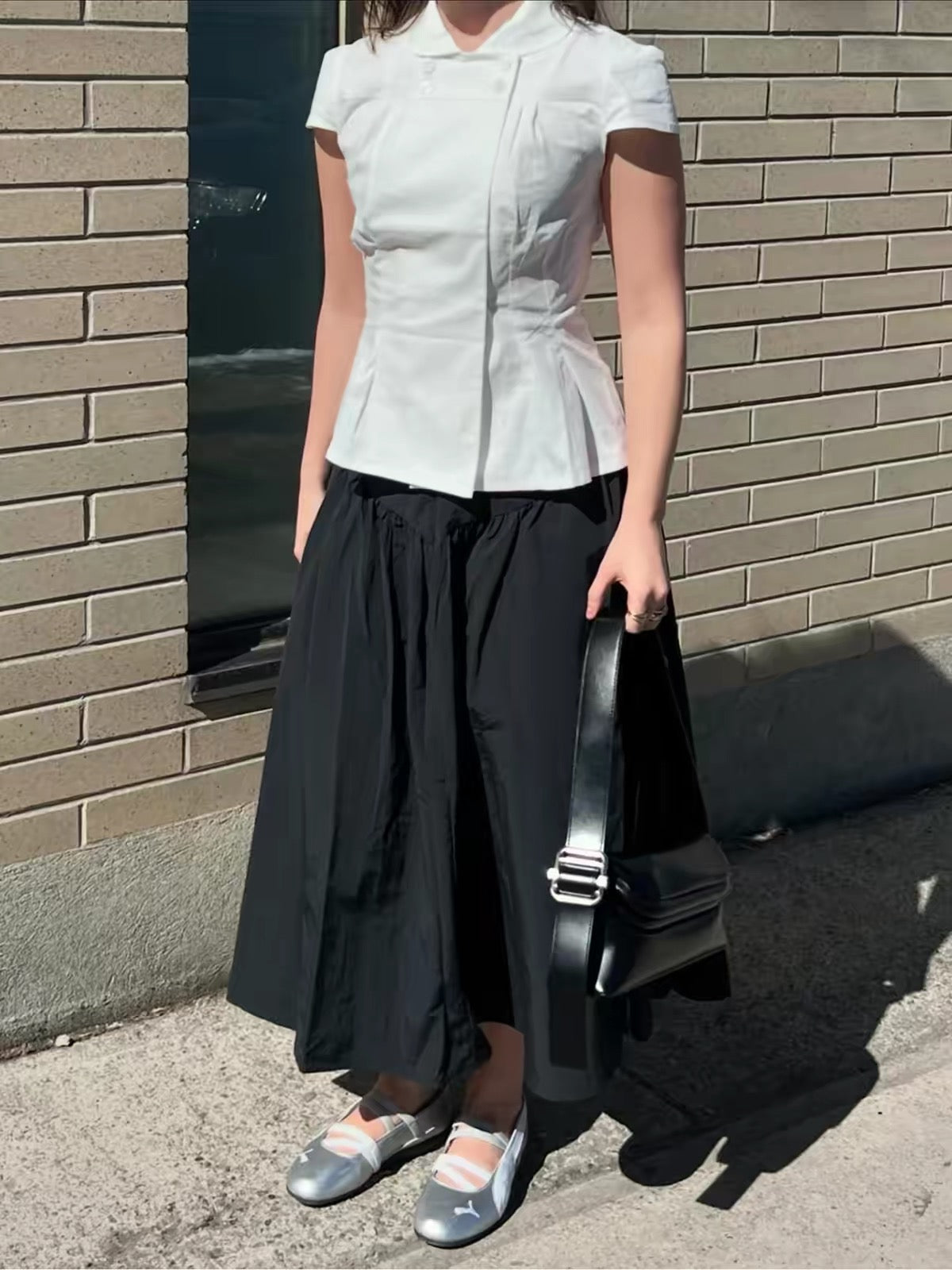 Elle Curate | Éloise Tailored Short Sleeve Top