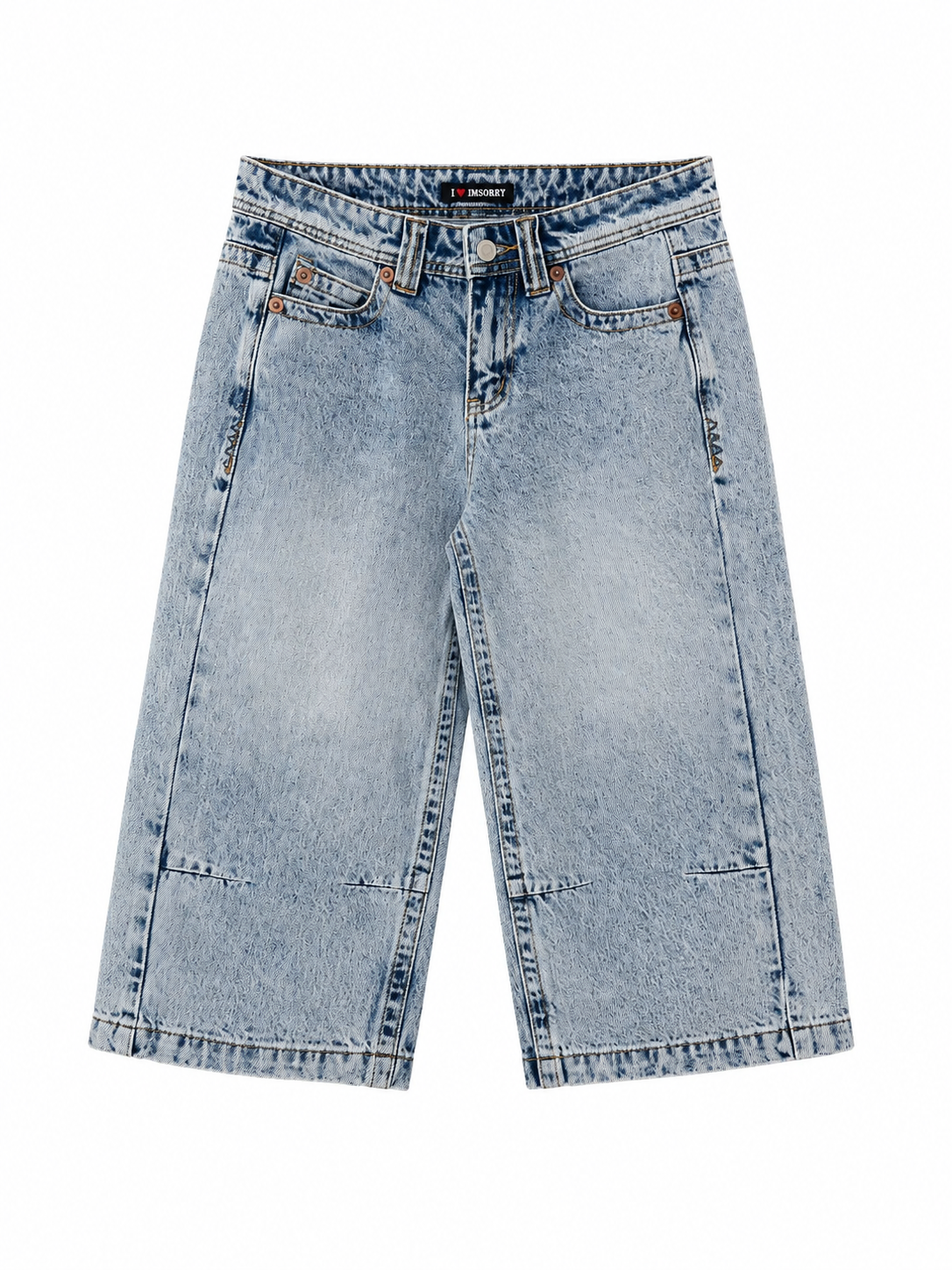 IMSORRY | Capri Denim Pants