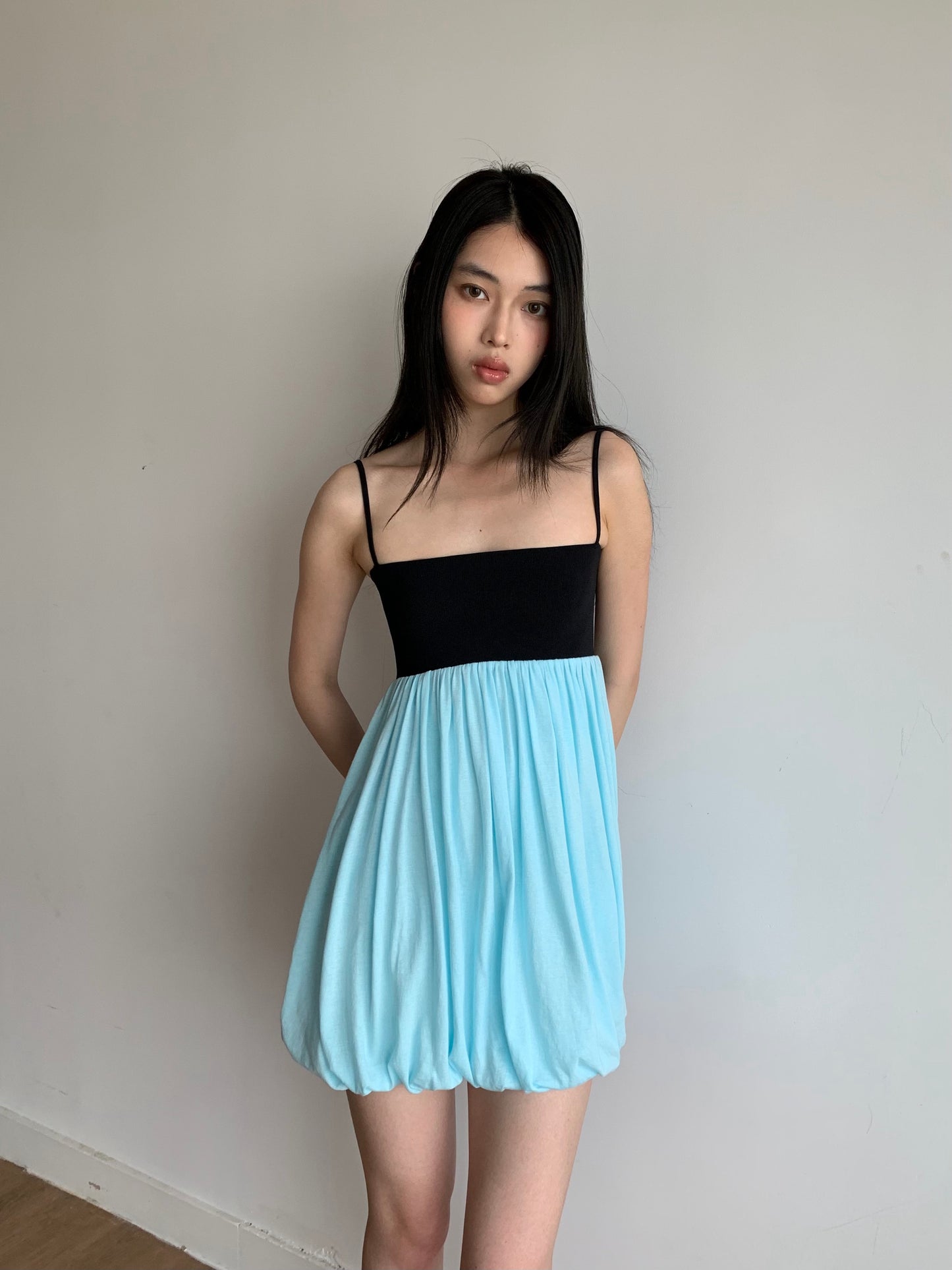 SOFTROZEE | Cloud Pop Bubble Mini Dress