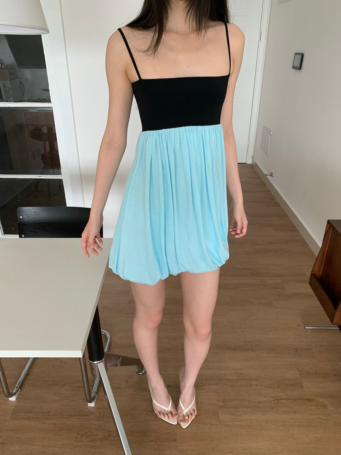 SOFTROZEE | Cloud Pop Bubble Mini Dress
