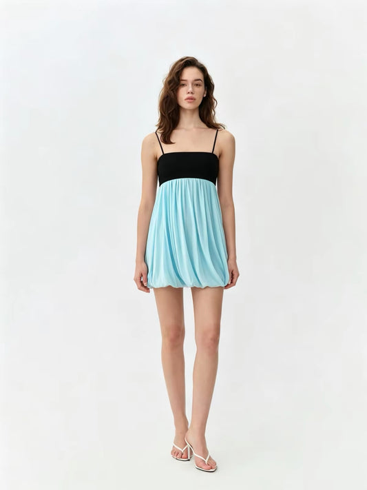 SOFTROZEE | Cloud Pop Bubble Mini Dress