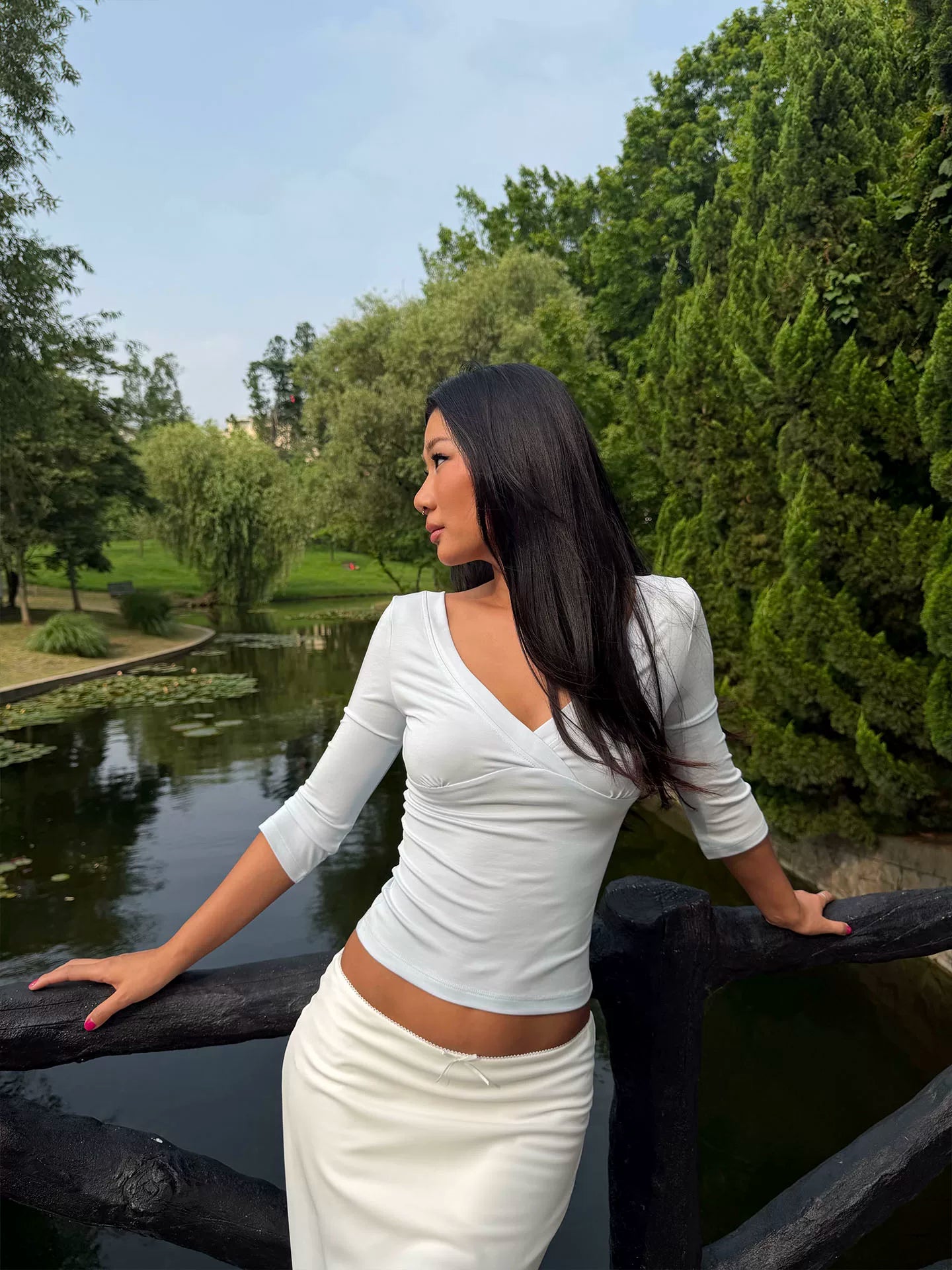 IMSORRY | Velina V-Neck Top