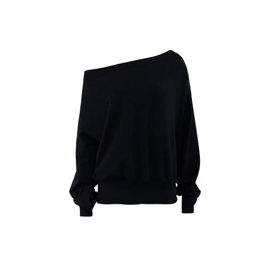 After Dark Off-Shoulder Sweatshirt