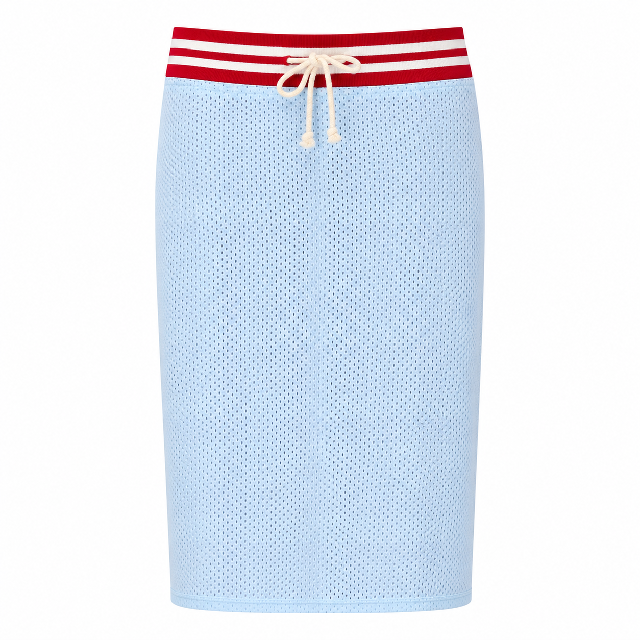 Elle | Alysa Airtex Drawstring Mesh Skirt