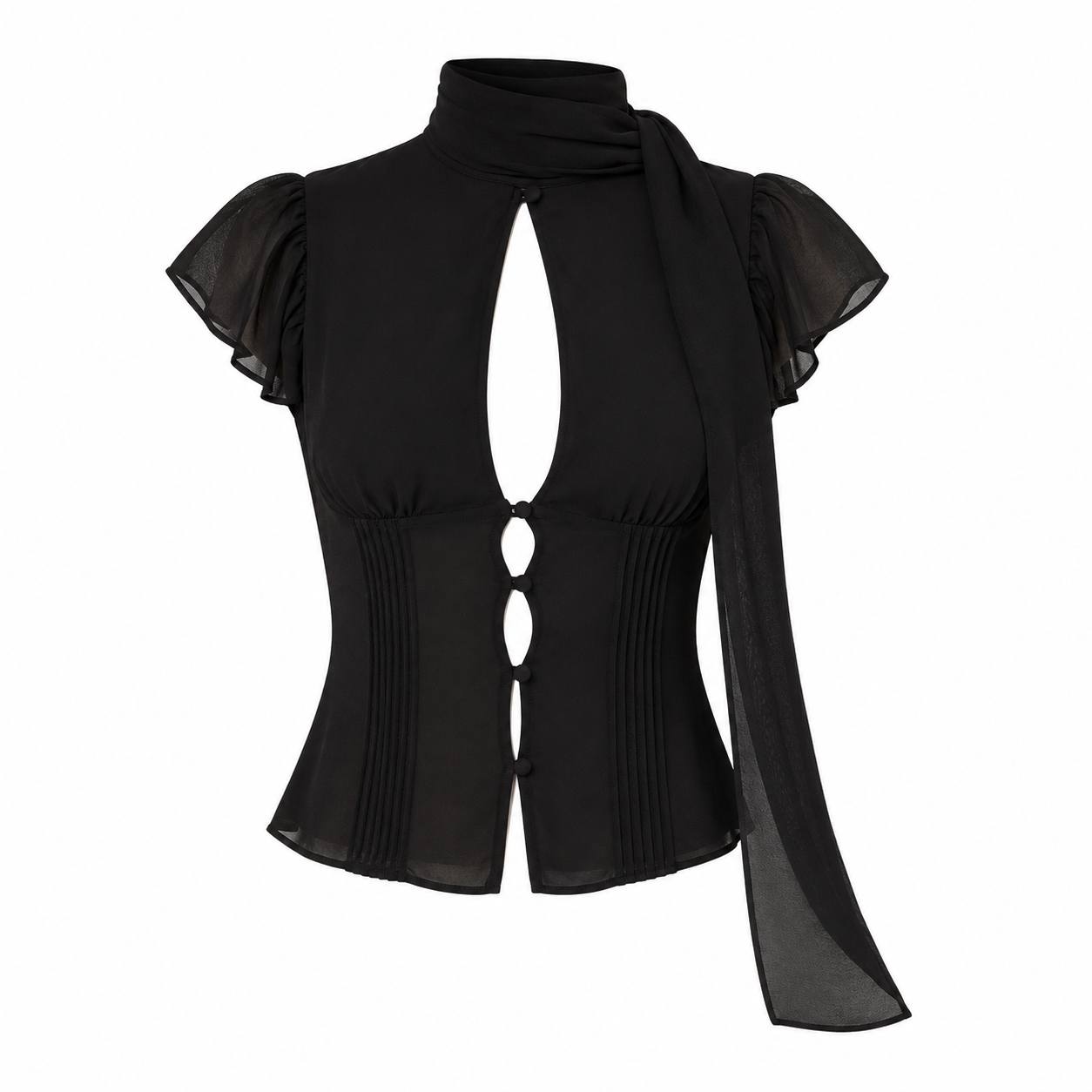Elle | Ara Scarf Corset Top