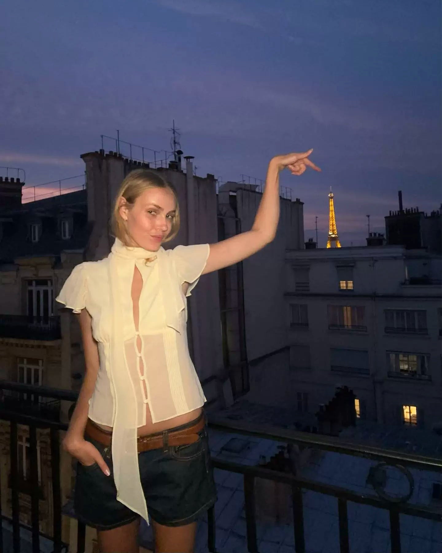 Elle | Ara Scarf Corset Top
