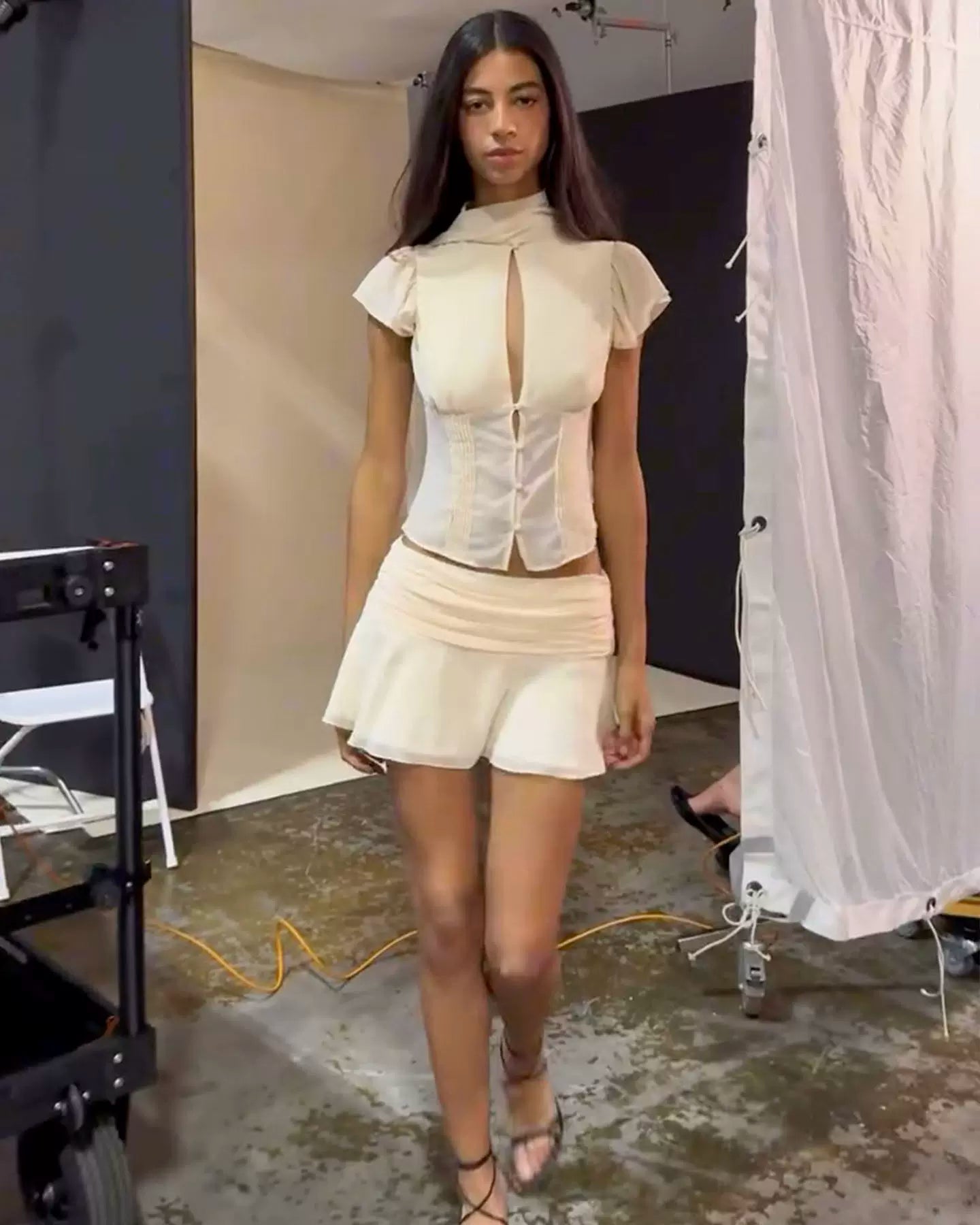 Elle | Ara Scarf Corset Top
