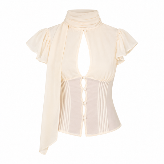 Elle | Ara Scarf Corset Top