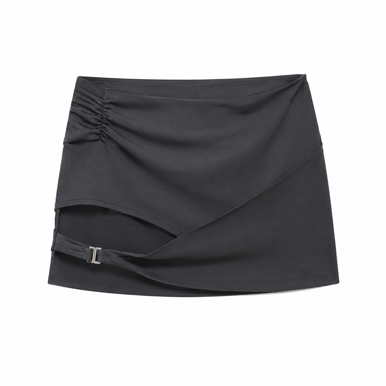 Eihey | Asymmetrical Cutout Mini Skirt