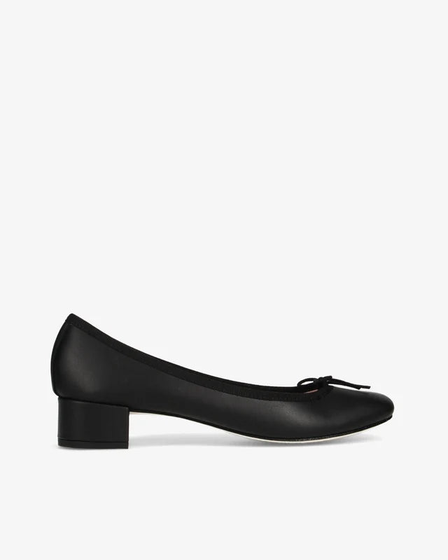 Ballet Bow Leather Flats
