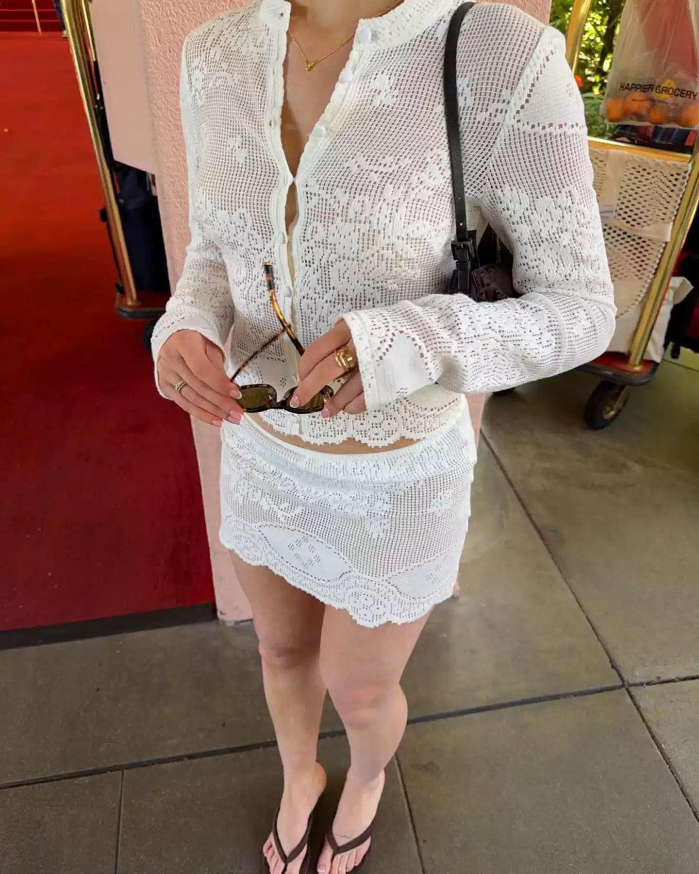 Elle | Belinda Lace Top