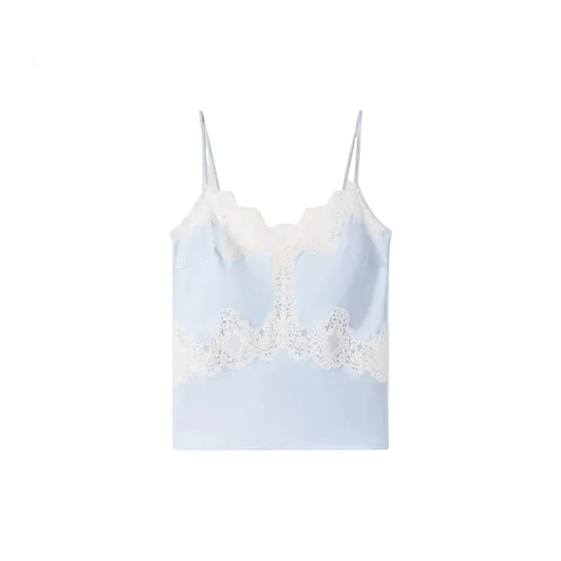 Belle Époque Lace Satin Cami & Midi Skirt Set