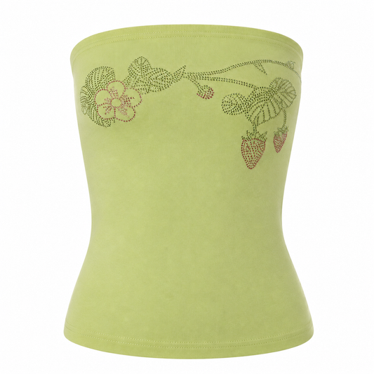 Elle | Berry Bling Tube Top
