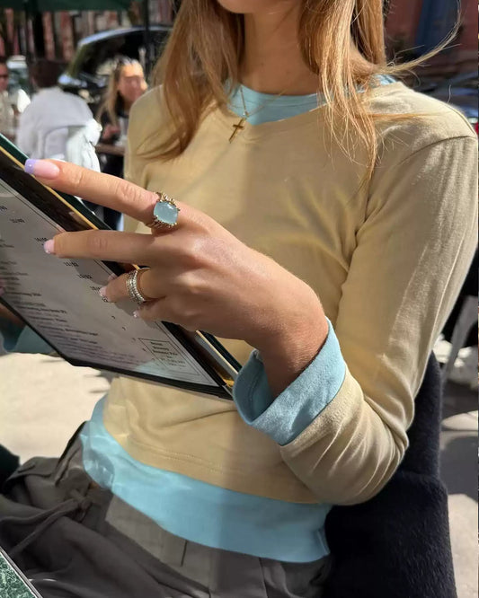 Layered Long Sleeve Tee