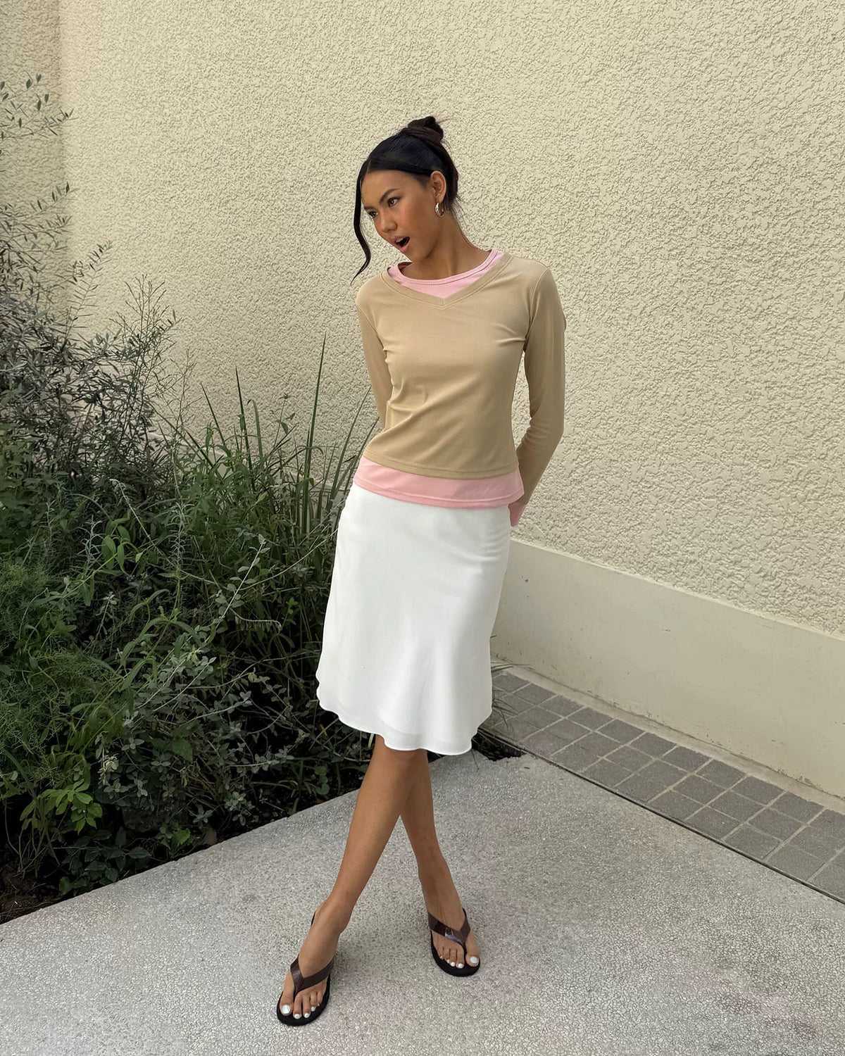 Layered Long Sleeve Tee
