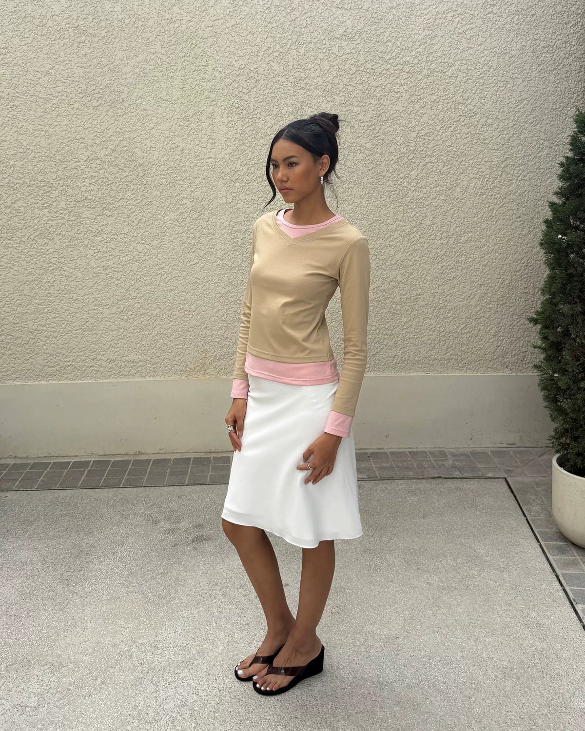 Layered Long Sleeve Tee