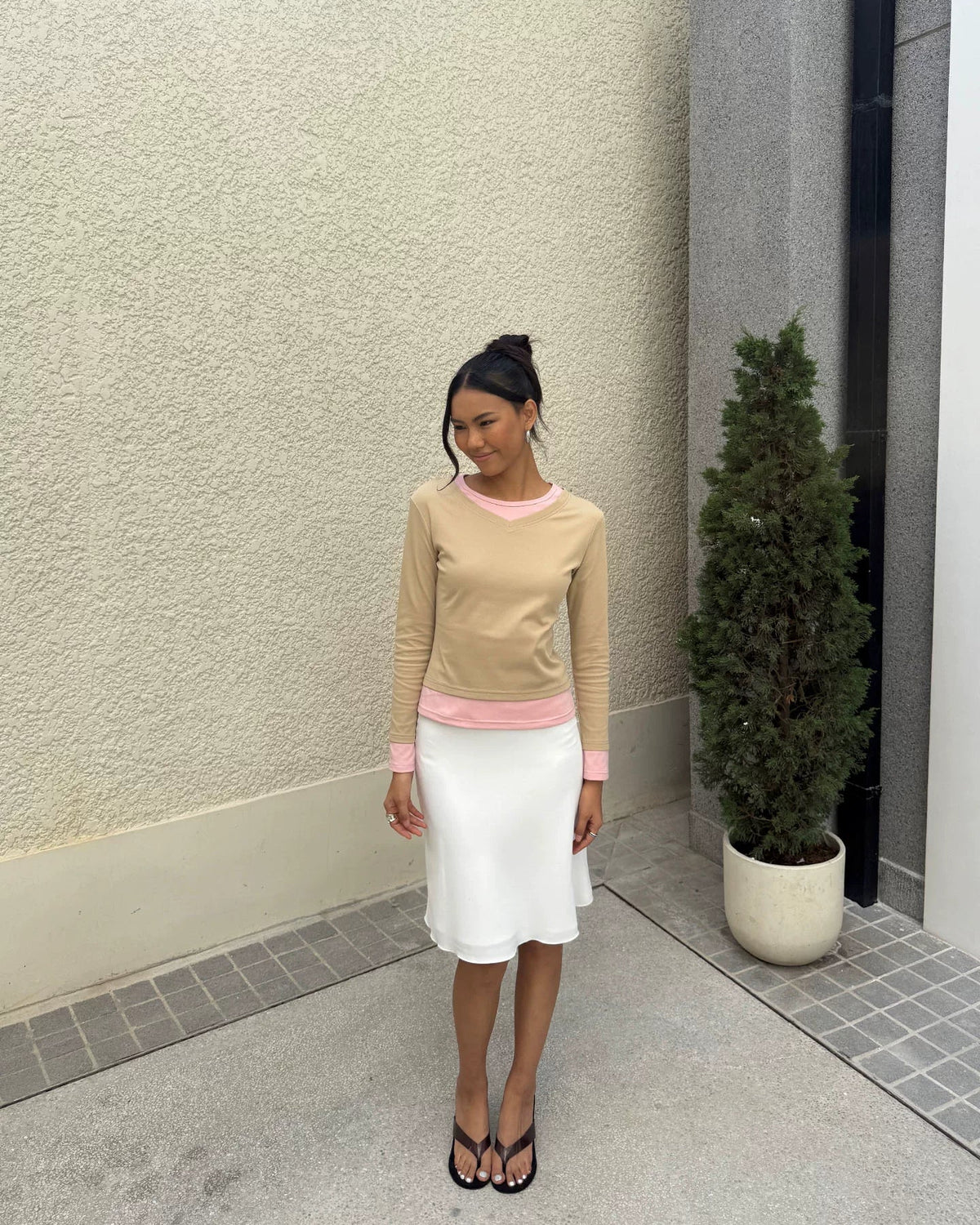 Layered Long Sleeve Tee