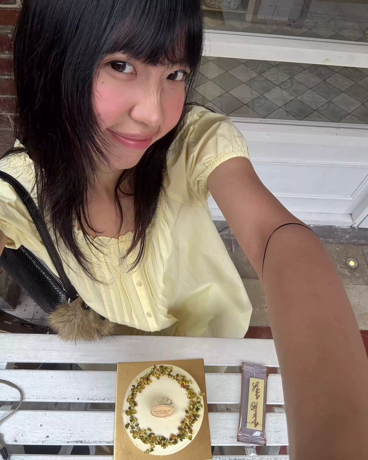 Butter Yellow Pintuck Mini Dress