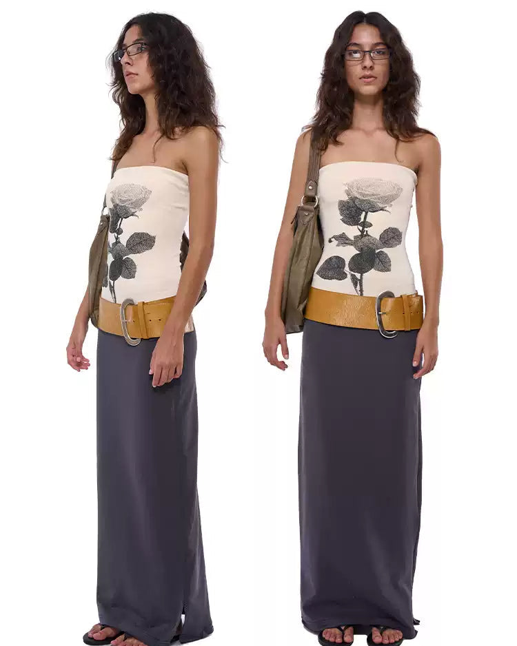 NoInfo | Candice Rose Tube Top