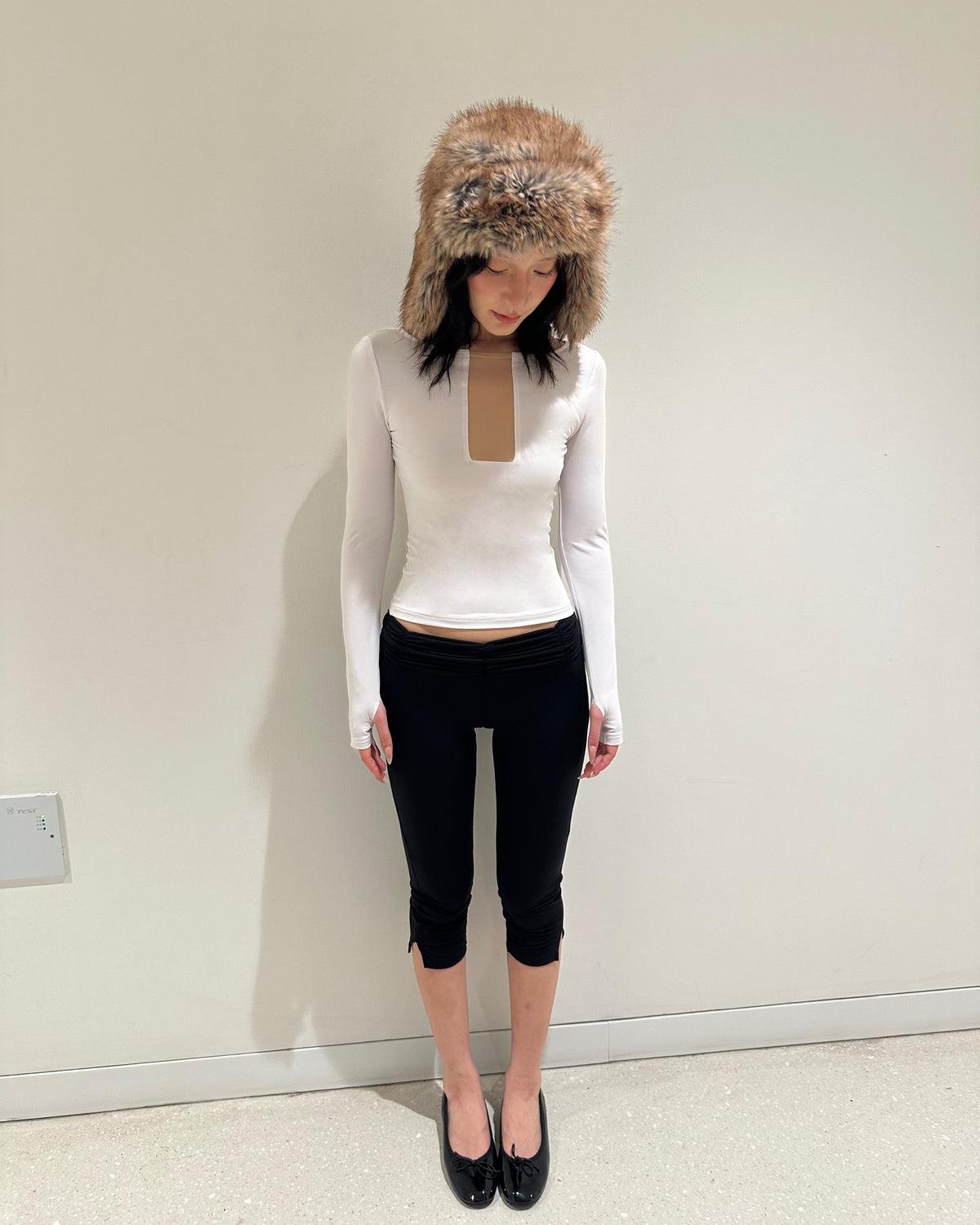 Cloud Foldover Capri Leggings