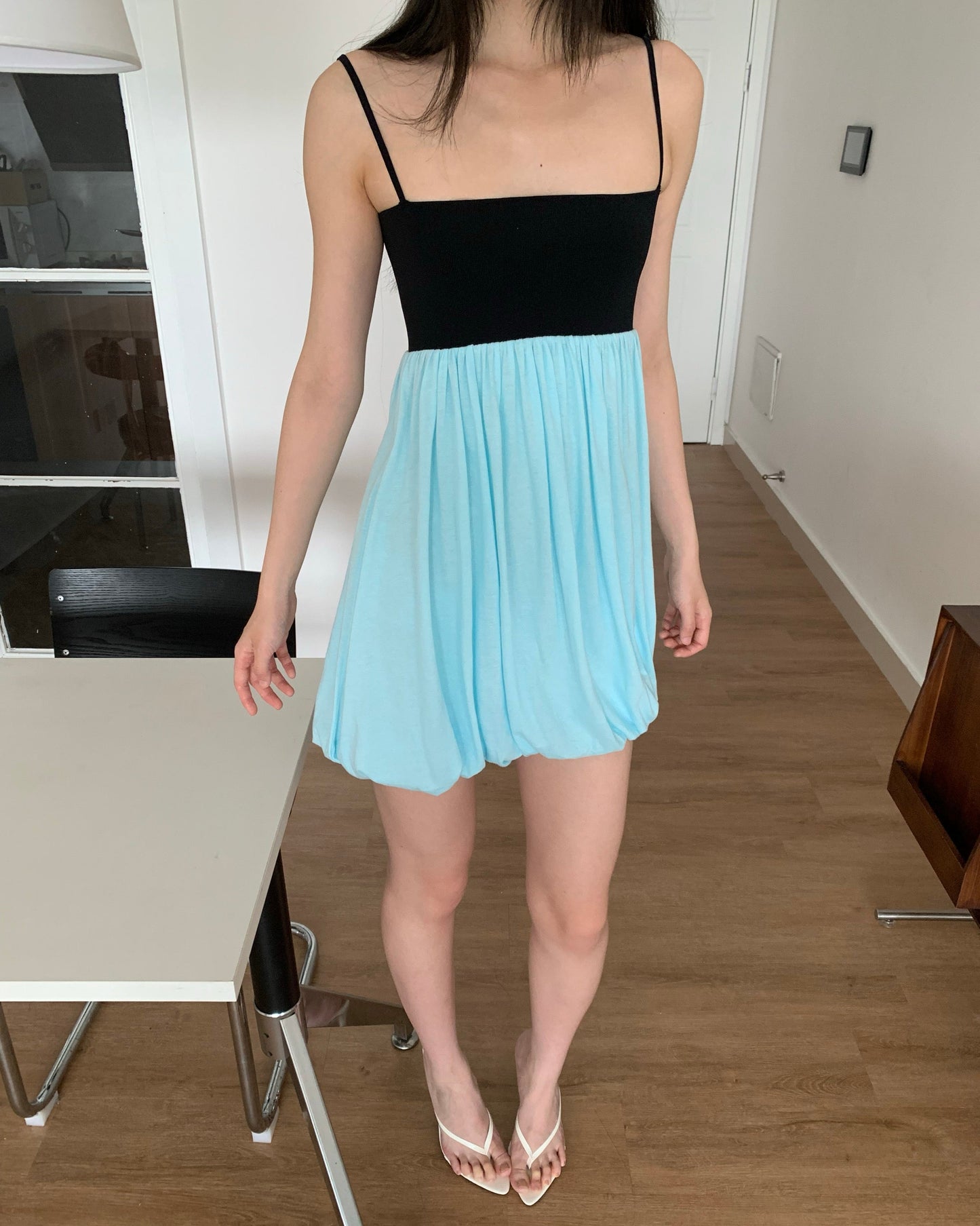 SOFTROZEE | Cloud Pop Bubble Mini Dress
