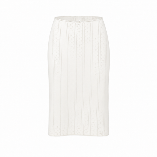 Colette Pointelle Midi Skirt
