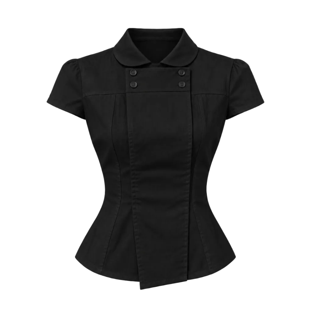 Colette Sculpted Collar Shirt