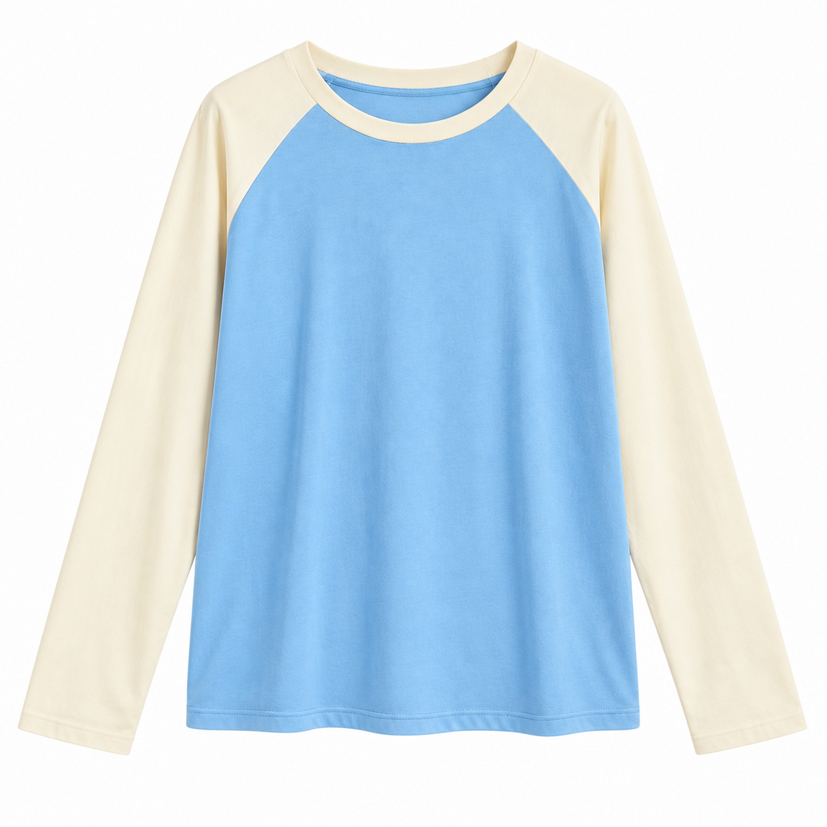 Colorblock Raglan Long Sleeve Tee
