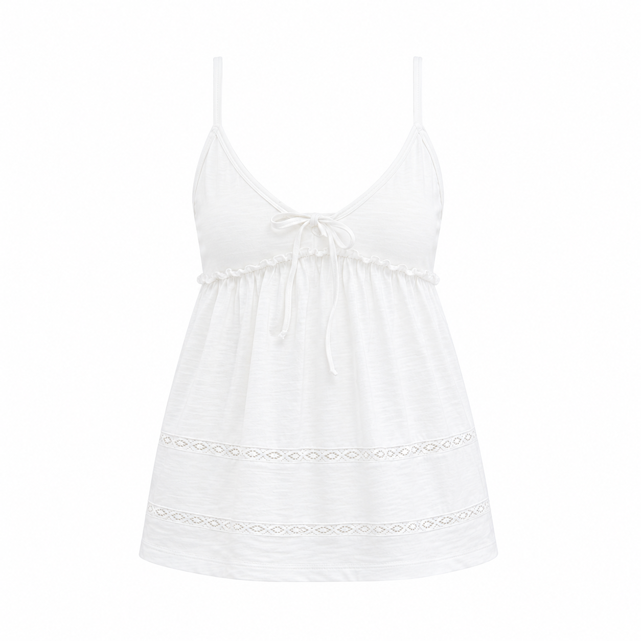 Elle | Cotton Babydoll Cami Top