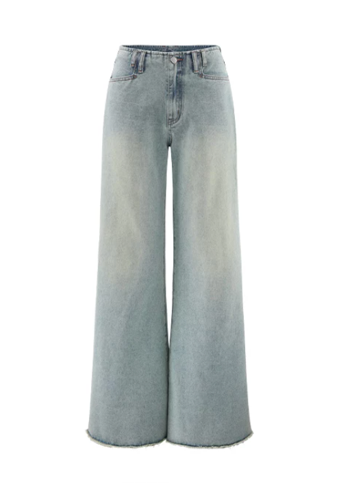 0122stepll | Denim Whisper Low Rise Jeans