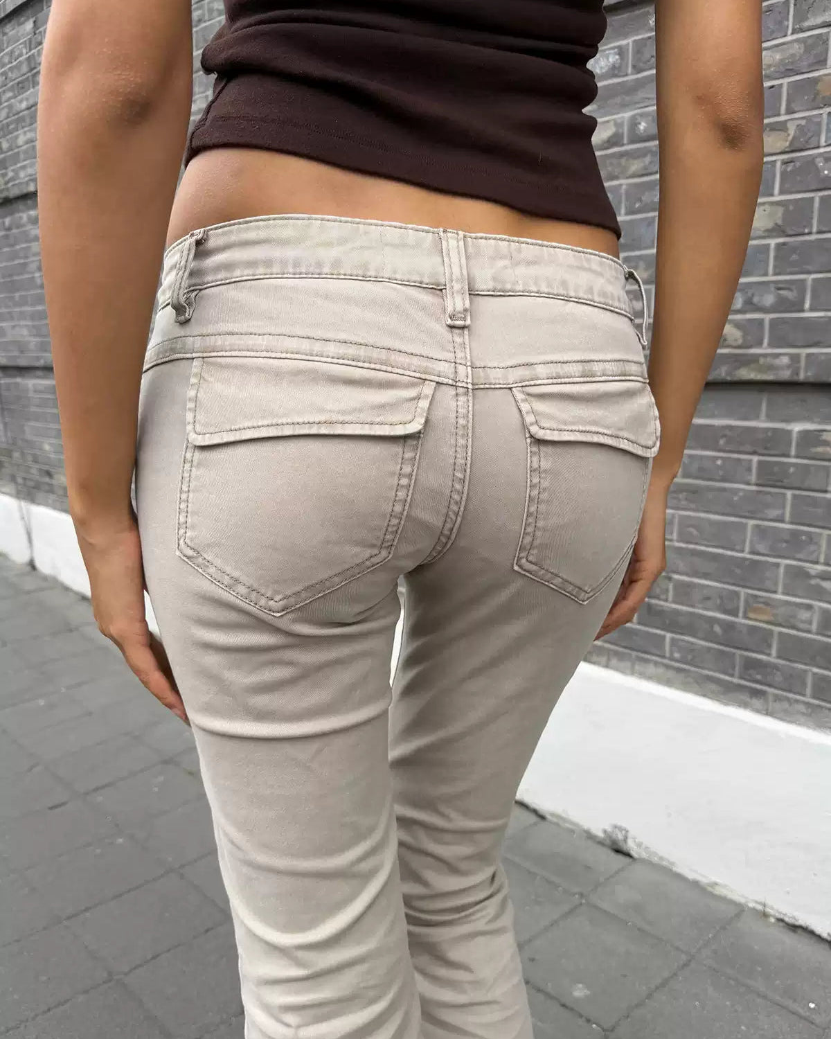 Elle | Back to 2000s Low Rise Flared Pants