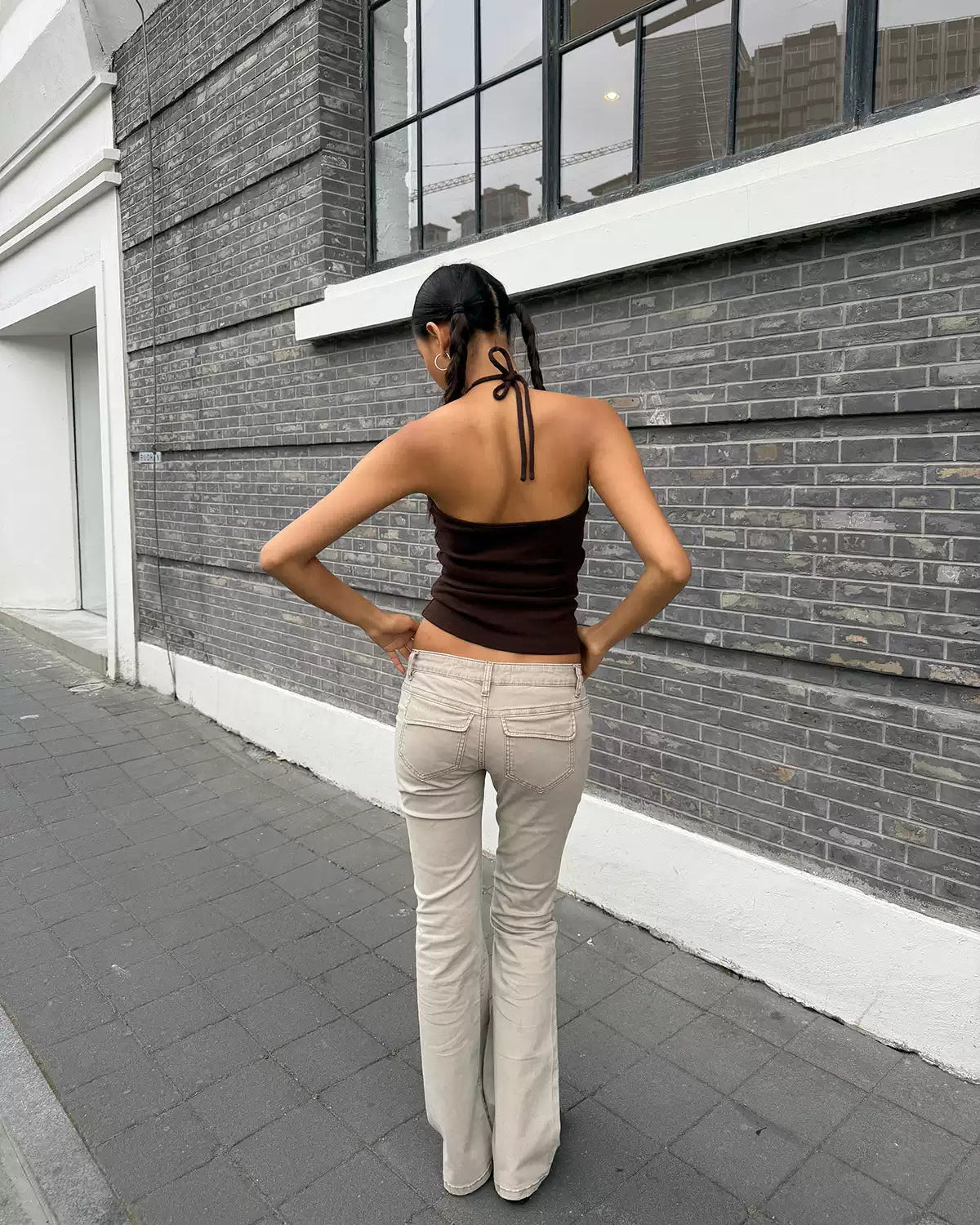 Elle | Back to 2000s Low Rise Flared Pants