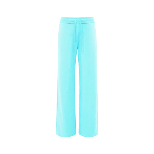 Elle | Cloud Cotton Drawstring Wide Leg Sweatpants