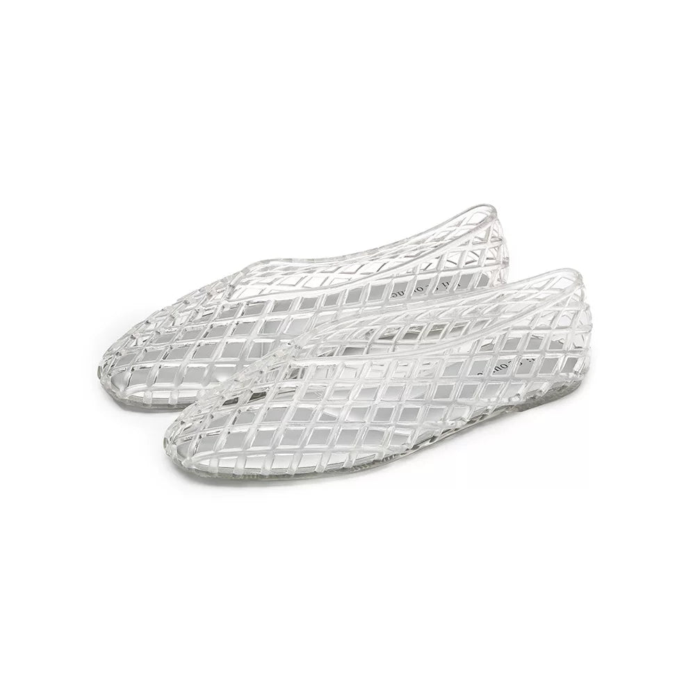 Elle | Crystal Jelly Ballet Flats